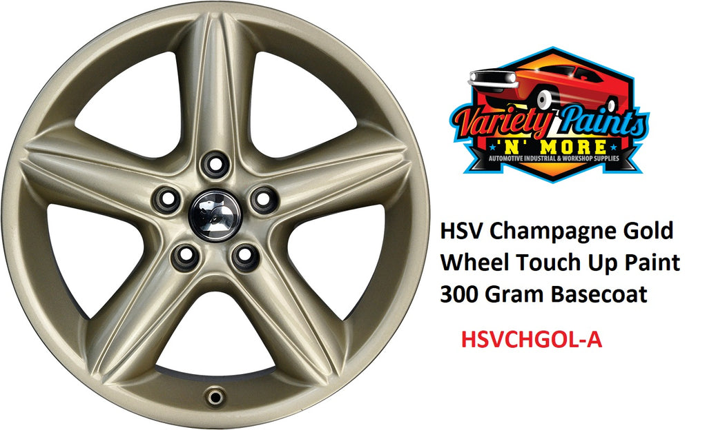 HSV Champagne Gold Wheel Paint Colour Basecoat  Aerosol Paint 300 Grams 1IS 58A