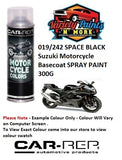 019/242 SPACE BLACK Suzuki Motorcycle Basecoat SPRAY PAINT 300G