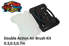 Double Action Air Brush Kit 0.3,0.5,0.7m Variety Paints N More 
