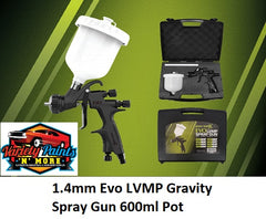 1.4MM EVO GRAVITY SPRAY GUN & POT New Product