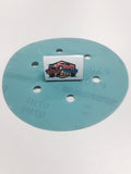 Velocity SINGLE 800G Velcro Blue Film Disc 6 Hole 150mm Variety Paints N More Wangara W.A 