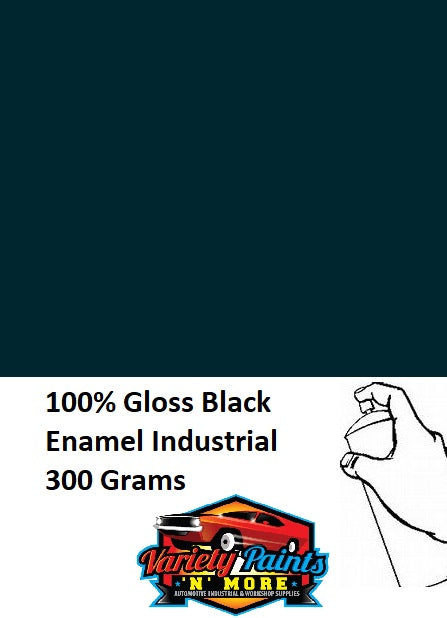 CT113 Gloss Black Enamel Enamel Custom Aerosol 300g 1IS 20A