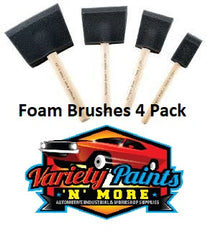 Unipro High Density Foam Brushes 4 Pack