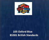 105 Oxford Blue British Standard Custom Spray Paint