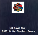 106 Royal Blue British Standard Custom Spray Paint