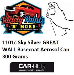 1101c Sky Silver GREAT WALL Basecoat Aerosol Can 300 Grams 