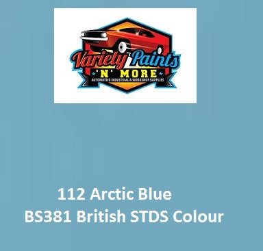 112 Arctic Blue British Standard Gloss Enamel Aerosol 300 Grams