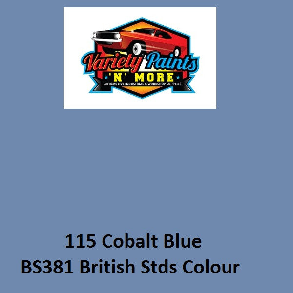 115 Cobalt Blue British Standard Gloss Enamel Aerosol 300 Grams