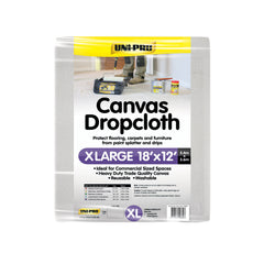 UNIPRO Canvas Drop Cloth 5.4 Metre X 3.6 Metre