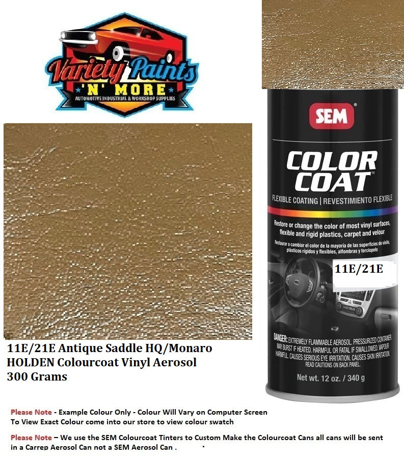 LVP OE Colors for Leather, Vinyl & Plastic Spray Paint Coating Colorbond  Paint