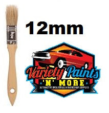 Unipro Flat Unpainted Wooden Paint Brush 12mm