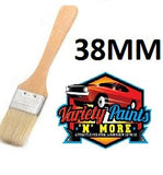 Unipro Flat Unpainted Wooden Paint Brush 38mm Variety Paints N More 