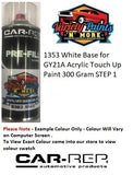 1353 White Base for GY21A Acrylic Touch Up Paint 300 Gram STEP 1