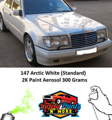 147 Arctic White (Standard) 2K Paint Aerosol 300 Grams