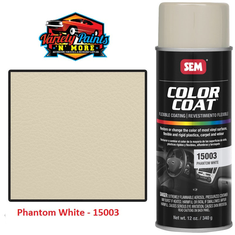 15003 SEM Phantom White Colourcoat Vinyl Aerosol 300 Grams