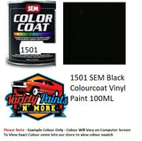 1501 SEM BLACK Colourcoat Vinyl Paint 100ML