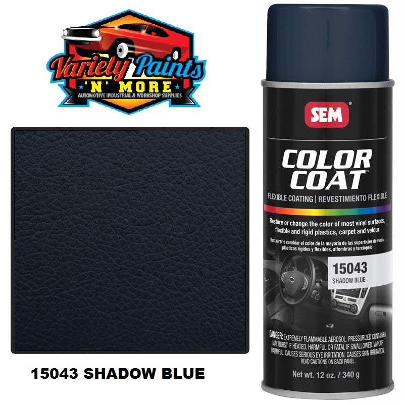 SEM Shadow Blue Colourcoat Vinyl Aerosol 15043