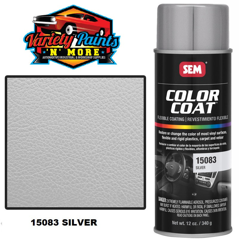 15083 SEM Silver Colourcoat Vinyl Aerosol 300 Grams