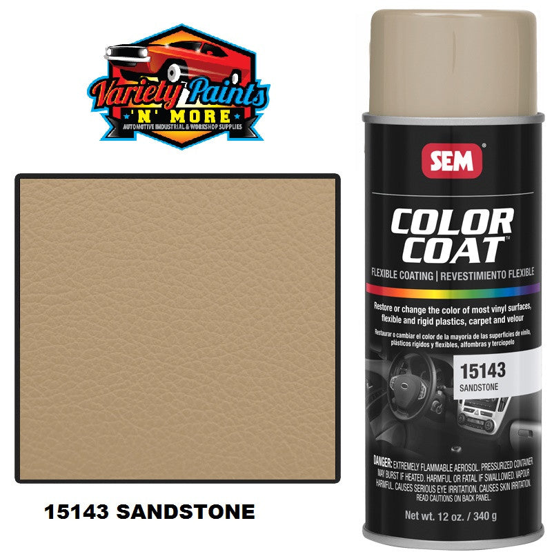 15143 SEM Sandstone Colourcoat Vinyl Aerosol 300 Grams (1708)