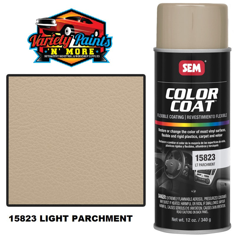 SEM Light Parchment Colourcoat Vinyl Aerosol 1582