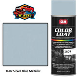 1607 Silver Blue Metallic Colourcoat Vinyl Aerosol 
