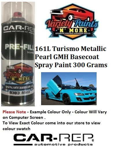 161L Turismo Blue Pearl GMH Basecoat  Aerosol Paint 300 Grams