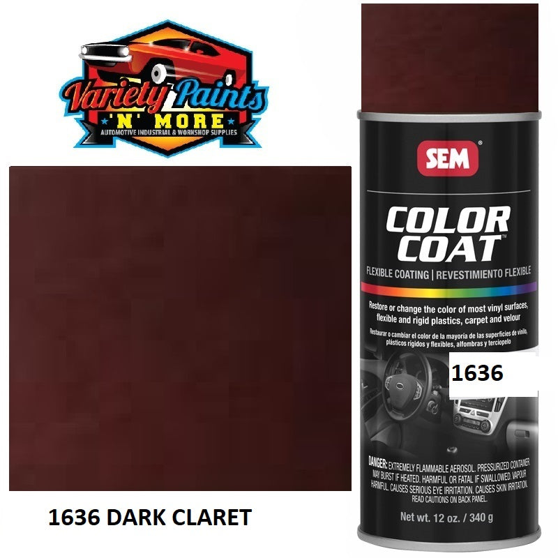1636 Dark Claret Colourcoat Vinyl Aerosol 300 Gram