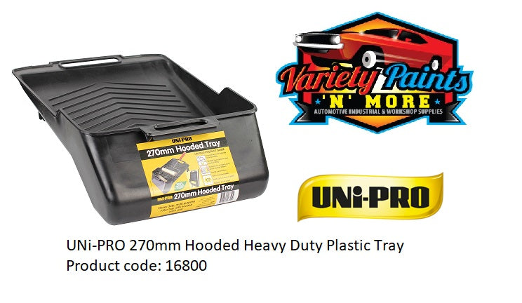UNi-PRO Plastic Tray Hooded 270mm (Solvent resistant)