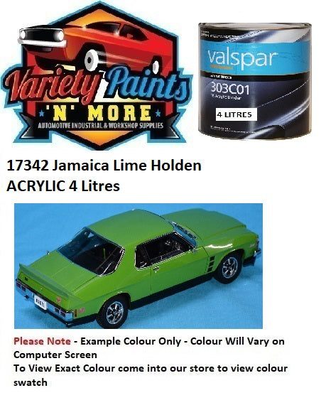 17342 Jamaica Lime Holden ACRYLIC 4 Litres