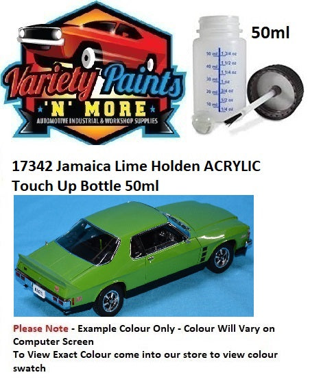 17342 Jamaica Lime Holden ACRYLIC Touch Up Bottle 50ml