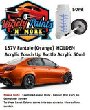 187V Fantale (Orange) HOLDEN Acrylic Touch Up Bottle Acrylic 50ml