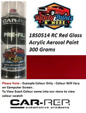 18S0514 RC Red Maroon Gloss Acrylic Aerosol Paint 300 Grams