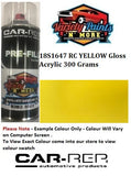 18S1647 RC YELLOW Gloss Acrylic 300 Grams 3IS 17A