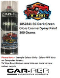 18S2841 RC Dark Green Gloss Enamel Spray Paint 300 Grams