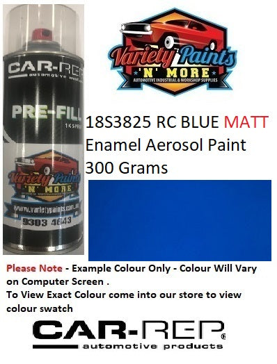18S3825 RC Blue MATT Enamel Touch Up Paint 300 Grams