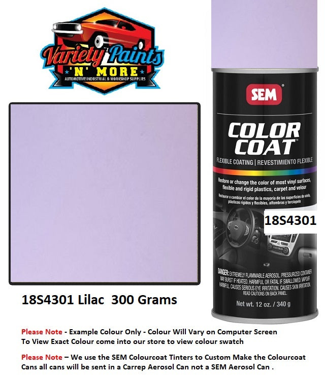 18S4301 LILAC SEM Vinyl Aerosol 300 Grams