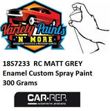 18S7233  RC MATT GREY Enamel Custom Spray Paint 300 Grams