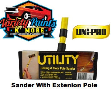 Unipro Utility Ceiling & Floor Pole Sander includes extension pole