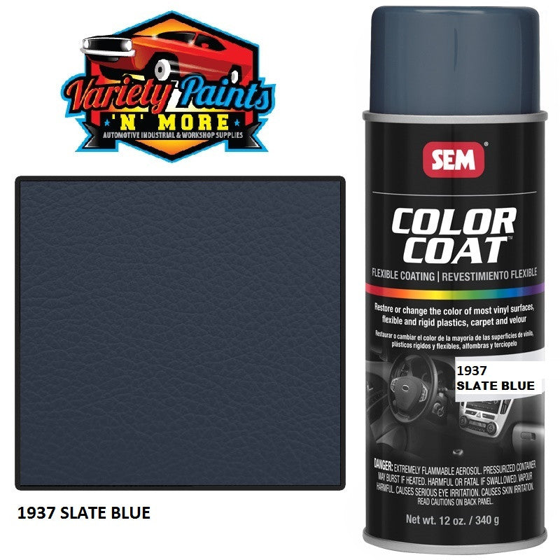 1937 Slate Blue SEM Colourcoat Vinyl Aerosol 300 GRAMS