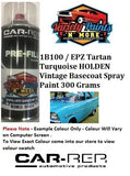 1B100 / EPZ Tartan Turquoise HOLDEN Vintage Basecoat Spray Paint 300 Grams