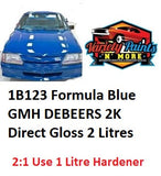 1B123 Formula Blue GMH DEBEERS 2K Direct Gloss 4 Litres 2:1
