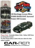 1B Heritage Green Mica FORD Basecoat Aerosol Paint 300 Grams