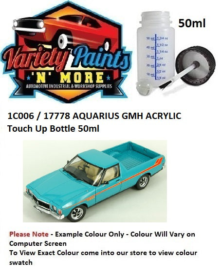 1C006 / 17778 AQUARIUS GMH ACRYLIC Touch Up Bottle 50ml