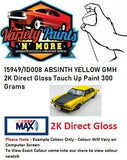 15949/1D008 ABSINTH YELLOW GMH 2K Direct Gloss Touch Up Paint 300 Grams