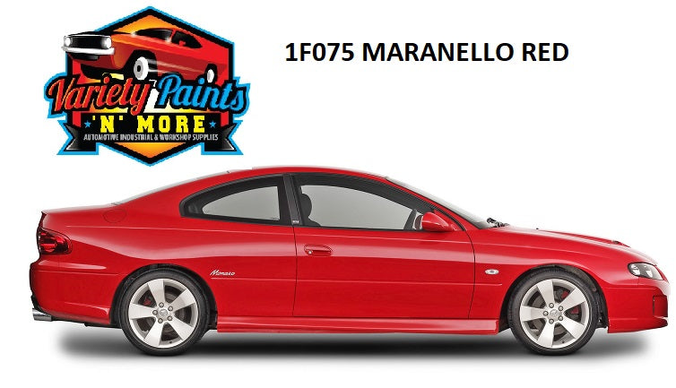 1F075 Maranello Red GMH BASECOAT 888 4 LITRES Paint