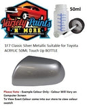 1F7 Classic Silver Metallic Suitable for Toyota ACRYLIC 50ML Touch Up BOTTLE 