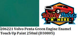 206221 Volvo Penta Green Engine Enamel Touch Up Paint 250ml (D30805)