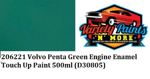 206221 Volvo Penta Green Engine Enamel Touch Up Paint 500ml (D30805)