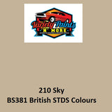 210 SKY ACRYLIC SATIN British Standard Gloss Enamel Aerosol 300 Grams