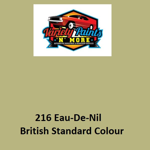 Nil Color Code 216 Eau-De-Nil British Standard Custom Spray Paint